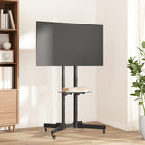 NNEVL TV Stand on Wheels 32-70 Inch Screen Max VESA 600x400 mm 50kg