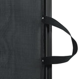 NNEVL Retractable Pet Gate Black 82.5x125 cm