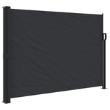 NNEVL Retractable Side Awning Black 140x300 cm