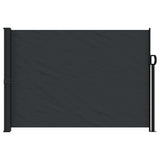 NNEVL Retractable Side Awning Black 140x300 cm