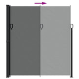 NNEVL Retractable Side Awning Anthracite 220x300 cm