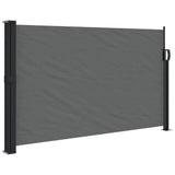 NNEVL Retractable Side Awning Anthracite 120x500 cm