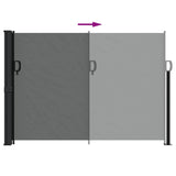 NNEVL Retractable Side Awning Anthracite 140x500 cm