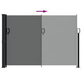 NNEVL Retractable Side Awning Anthracite 140x600 cm