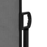 NNEVL Retractable Side Awning Anthracite 140x600 cm