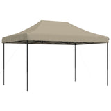 NNEVL Foldable Party Tent Pop-Up Taupe 440x292x315 cm