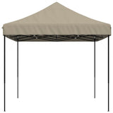 NNEVL Foldable Party Tent Pop-Up Taupe 440x292x315 cm