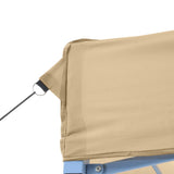 NNEVL Foldable Party Tent Pop-Up with 4 Sidewalls Beige