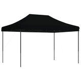 NNEVL Foldable Party Tent Pop-Up Black 410x279x315 cm