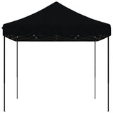NNEVL Foldable Party Tent Pop-Up Black 410x279x315 cm