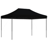 NNEVL Foldable Party Tent Pop-Up Black 410x279x315 cm