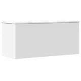 NNEVL Storage Box White 100x42x46 cm Engineered Wood