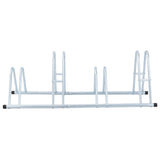 NNEVL Bicycle Stand for 4 Bikes Floor Freestanding Galvanised Steel