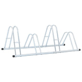 NNEVL Bicycle Stand for 4 Bikes Floor Freestanding Galvanised Steel