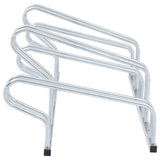 NNEVL Bicycle Stand for 5 Bikes Floor Freestanding Galvanised Steel