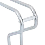 NNEVL Bicycle Stand for 5 Bikes Floor Freestanding Galvanised Steel