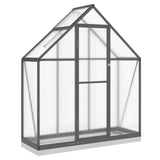 NNEVL Greenhouse with Base Frame Anthracite 169x58x202 cm Aluminium
