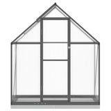 NNEVL Greenhouse with Base Frame Anthracite 169x58x202 cm Aluminium