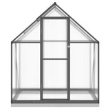 NNEVL Greenhouse with Base Frame Anthracite 169x114x202 cm Aluminium
