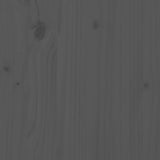 NNEVL Adirondack Chair Grey 69x85x90.5 cm Solid Wood Fir