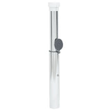 NNEVL In-Ground Parasol Base for 40-50 mm Pole Silver Aluminum