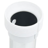 NNEVL In-Ground Parasol Base for 40-50 mm Pole Silver Aluminum