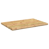 NNEVL Bath Mats 2 pcs 50x35 cm Bamboo