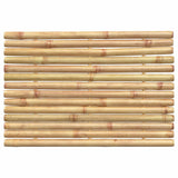 NNEVL Bath Mats 2 pcs 50x35 cm Bamboo