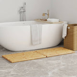 NNEVL Bath Mats 2 pcs 70x50 cm Bamboo