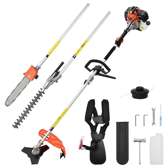 NNEVL Brush Cutter 4-in-1 Function Orange 52 cc 1.45 kW