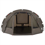 NNEVL Fishing Tent 4-Person Brown Waterproof