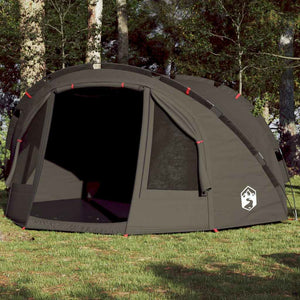 NNEVL Fishing Tent 4-Person Brown Waterproof