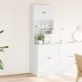 NNEVL Kitchen Cabinet White 60x50x180 cm Engineered Wood