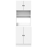 NNEVL Kitchen Cabinet White 60x50x180 cm Engineered Wood