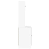 NNEVL Kitchen Cabinet White 60x50x180 cm Engineered Wood
