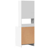 NNEVL Kitchen Cabinet White 60x50x180 cm Engineered Wood