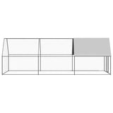 NNEVL Chicken Cage 2x6x2 m Galvanised Steel