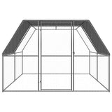 NNEVL Chicken Cage 3x4x2 m Galvanised Steel