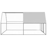 NNEVL Chicken Cage 3x4x2 m Galvanised Steel
