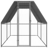 NNEVL Chicken Cage 2x4x2 m Galvanised Steel
