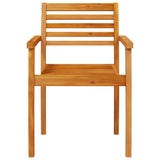 NNEVL Garden Chairs 8 pcs 59x55x85 cm Solid Wood Acacia