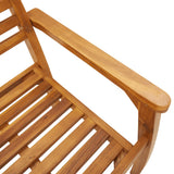 NNEVL Garden Chairs 8 pcs 59x55x85 cm Solid Wood Acacia