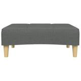 NNEVL Footstool Dark Grey 77x55x31 cm Fabric