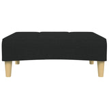 NNEVL Footstool Black 77x55x31 cm Fabric