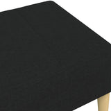 NNEVL Footstool Black 77x55x31 cm Fabric