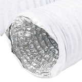 NNEVL Ventilation Duct Aluminium and PVC 6 m Ø15 cm