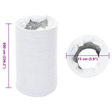 NNEVL Ventilation Duct Aluminium and PVC 6 m Ø15 cm