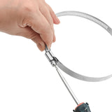 NNEVL Hose Clamps 6 pcs 91-165 mm 304 Stainless Steel