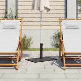 NNEVL Parasol Base for Ø32/38/48 mm Poles 15 kg Rectangular