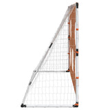NNEVL Kids' Football Goal with Targeting Mat and Ball 182x62x118 cm